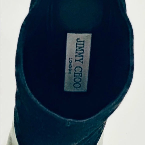 Jimmy Choo Diad Leather and Suede Ankle Boots Authentic - Picture 9 of 12